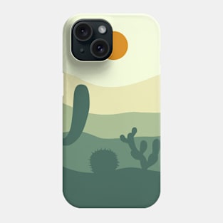 green desert Phone Case