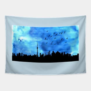 Toronto Skyline Tapestry