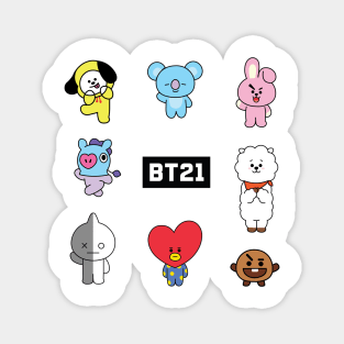 BT21 (all members) Magnet