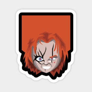 Horror movie Miss Chucky film cult  killer doll Magnet