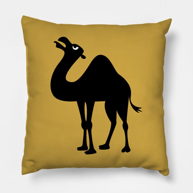 Angry Animals - Dromedary Pillow by VrijFormaat