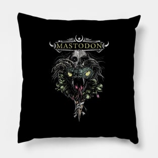 Metal Snake Fangs Pillow