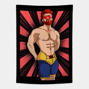 Sporty Cyke Tapestry