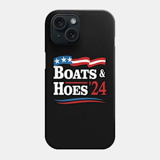 Step Brothers Boats & Hoes 24 American Flag Election Meme Vintage Phone Case