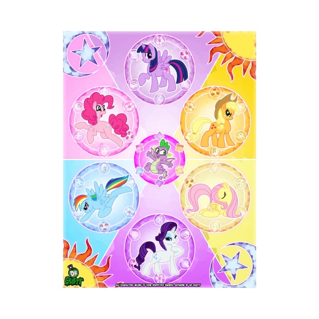 My Little Pony - Friendship is Poster by DrCrafty