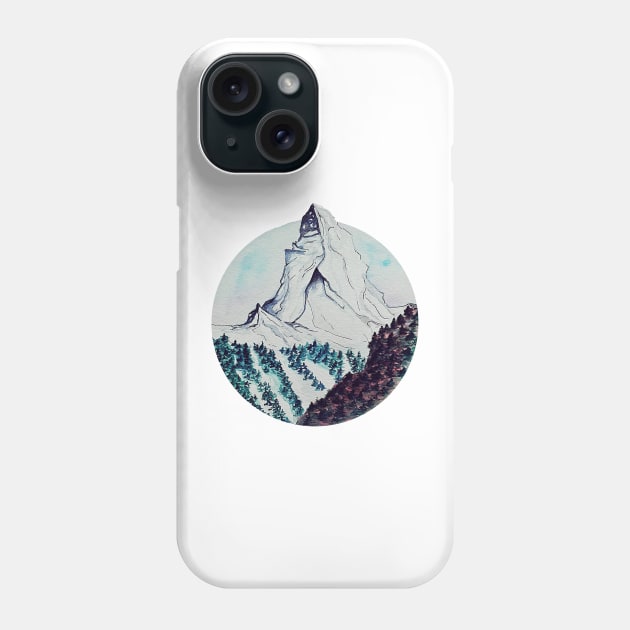 Matterhorn Phone Case by DaniMej