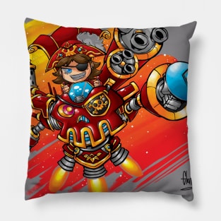 Pirate Mechanic Pillow