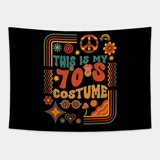 70'S COSTUME halloween Tapestry by Myartstor 