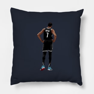 Kevin Durant Vector Back Black Qiangy Pillow