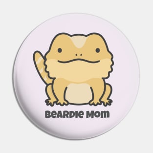 Yellow Bearded Dragon Mom Beardie Parent Pin