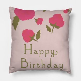 Happy Birthday Pillow