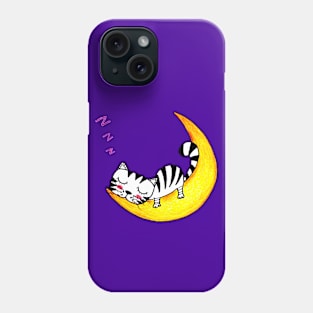 Moon Hugger Yuna | Dreaming in the Night Sky Phone Case