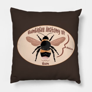 Bumblebee Anatomy Pillow