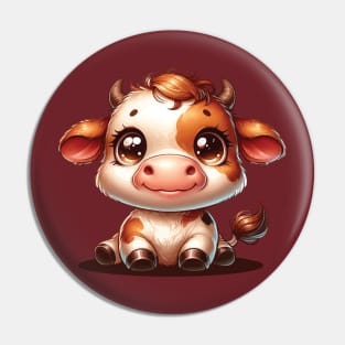 Cute baby cow Pin