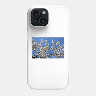 White Cherry Blossom Phone Case