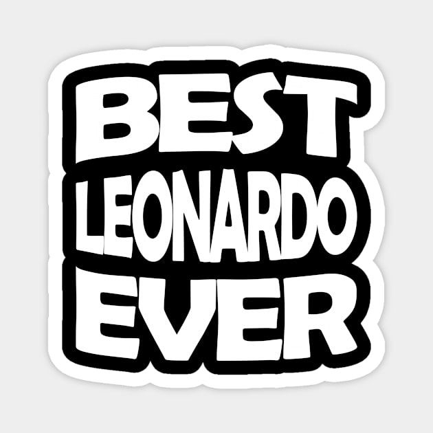 Best Leonardo ever Magnet by TTL