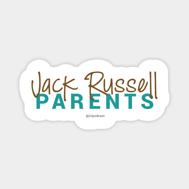 Jack Russell Parents Logo Magnet by Jack Russell Parents