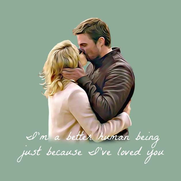 Olicity Wedding Vows - I'm A Better Human Being Just Because I've Loved You by FangirlFuel