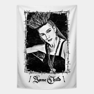 Jane Child /  Vintage Style Fan Design Tapestry