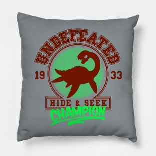 Undefeated Hide & Seek Champion Pillow