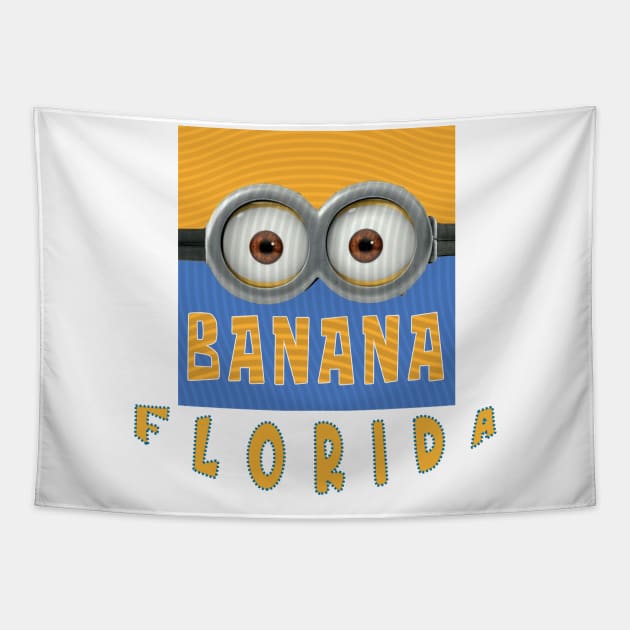 MINION BANANA USA FLORIDA Tapestry by LuckYA