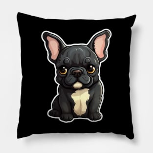 Cute French Bulldog Frenchie Dog Lover Funny Pillow