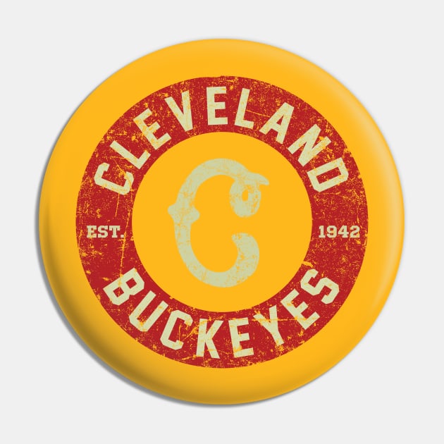 Cleveland Buckeyes Pin by MindsparkCreative