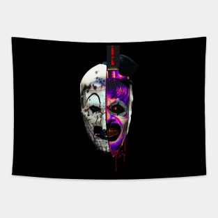 Horror Spooky Art The Clown Tapestry