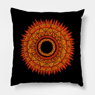 Ornamental sun Pillow