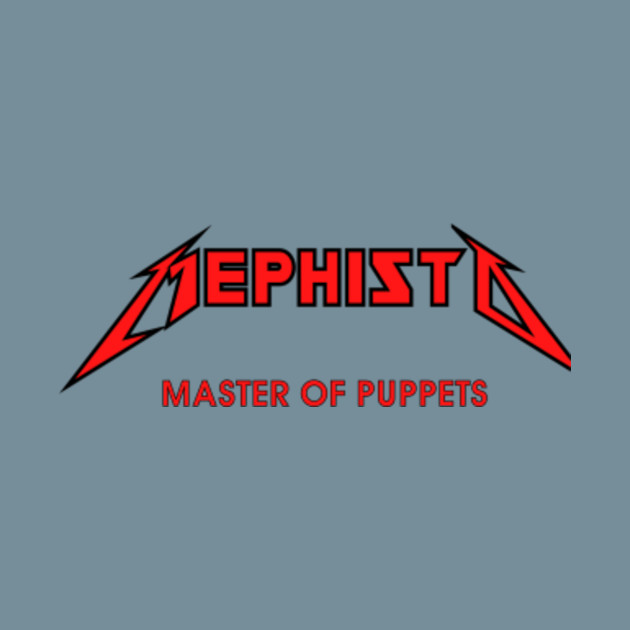 Disover Mephisto Master Of Puppets - Mephisto - T-Shirt