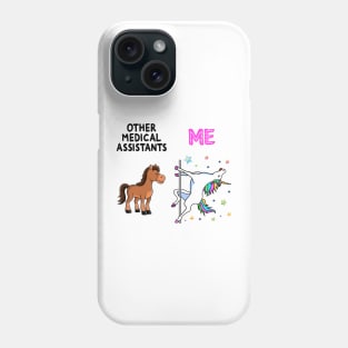 Medical Assistant Funny Unicorn Phone Case