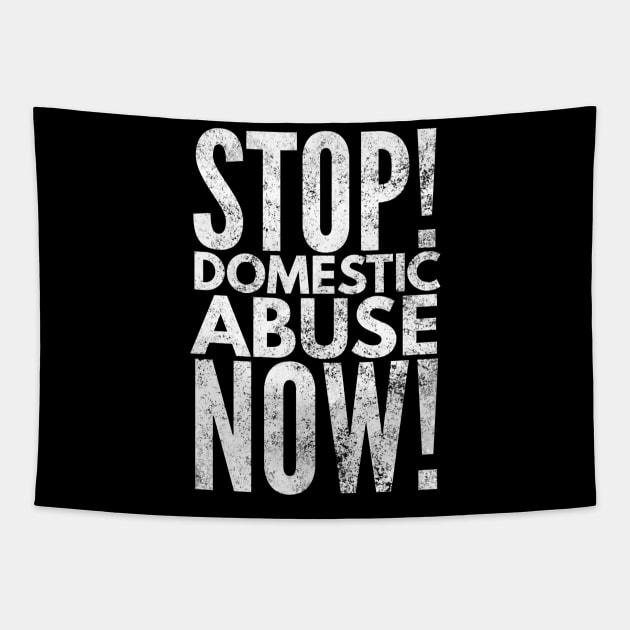 Stop Domestic Abuse Now Tapestry by Worldengine