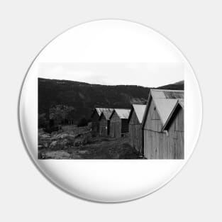 Norwegian Boat Houses Pin