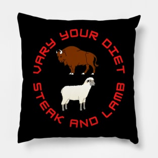 Vary Your Diet Steak And Lamb Pillow