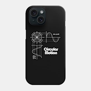 Circular Motion - dark Phone Case