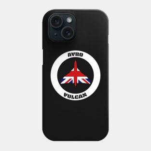 Avro Vulcan Bomber and Union Jack Phone Case