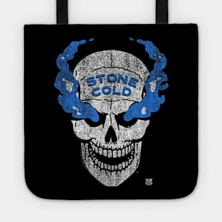 Stone Cold Steve Austin Blue Smoke Skull Tote