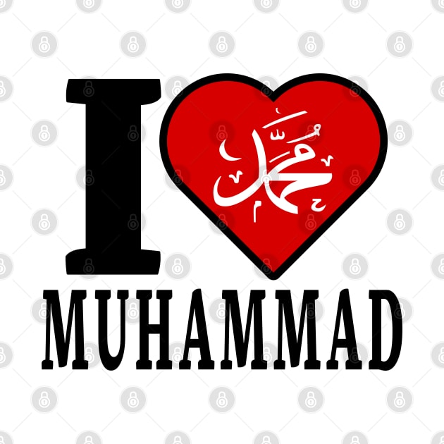 I Love Muhammad by MZeeDesigns