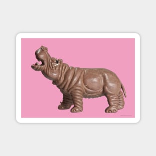 PLASTIC FANTASTIC: Hippo Magnet