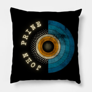 vintage prine Pillow