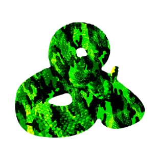 Green Army Camouflage Python Classic Graphic T-Shirt