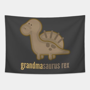 Grandmasaurus Rex T-Shirt Family Dinosaur Shirts Tapestry