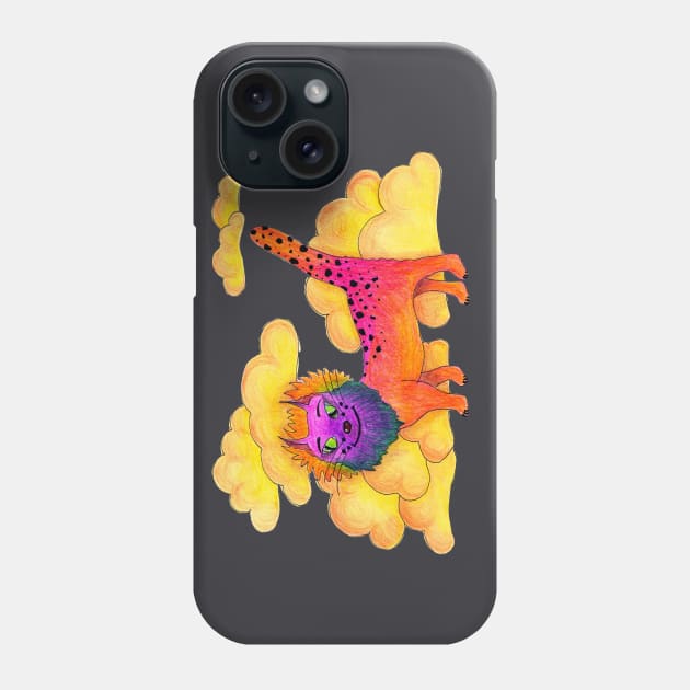 Fantastic lion Phone Case by Olga Gera Art