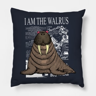 I Am the Walrus Pillow