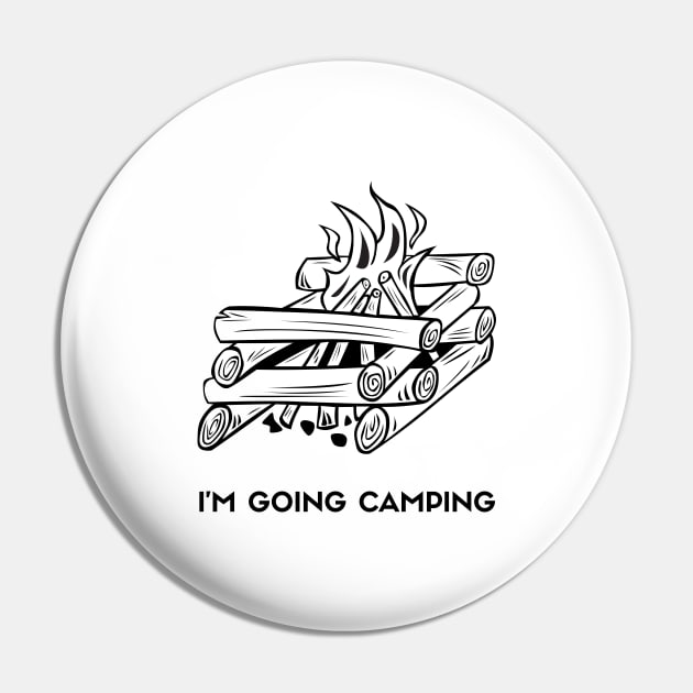 I'm going camping Pin by Rancap