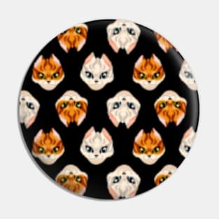 Cat print Pin