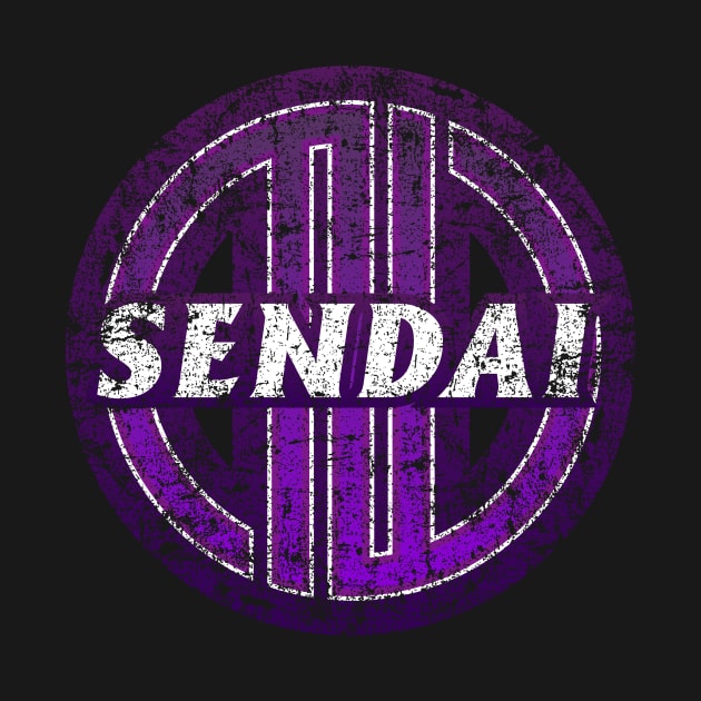 Sendai Municipality Japanese Symbol Distressed by PsychicCat