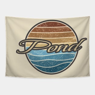 Pond Rero Waves Tapestry