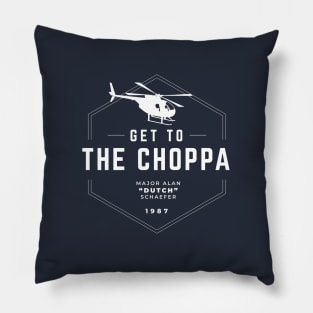 Get to the Choppa Pillow