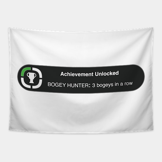 Bogey Hunter Achievement Tapestry by Wild Pack